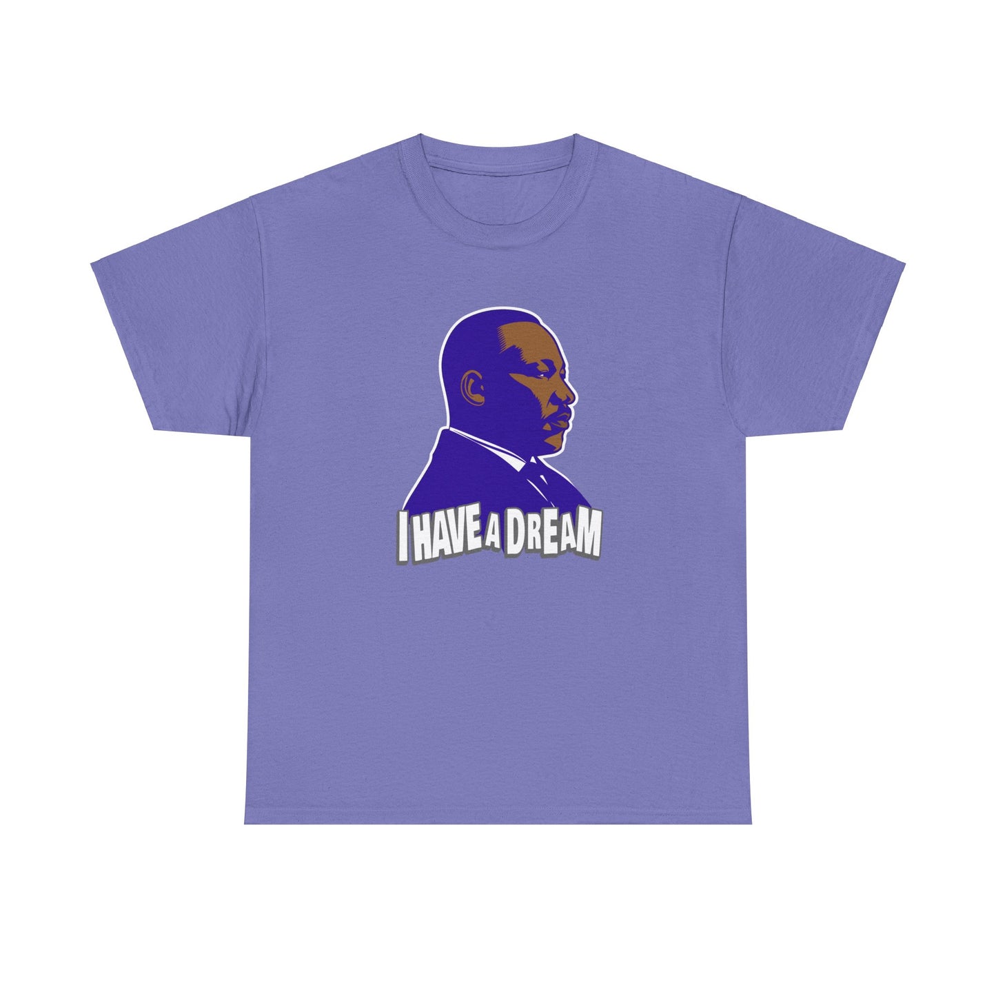 MLK Dream Tee Shirt, Unisex Cotton Tee, Seasonal Graphic Tee, Civil Rights Activist Shirt, Martin Luther King Jr Tee