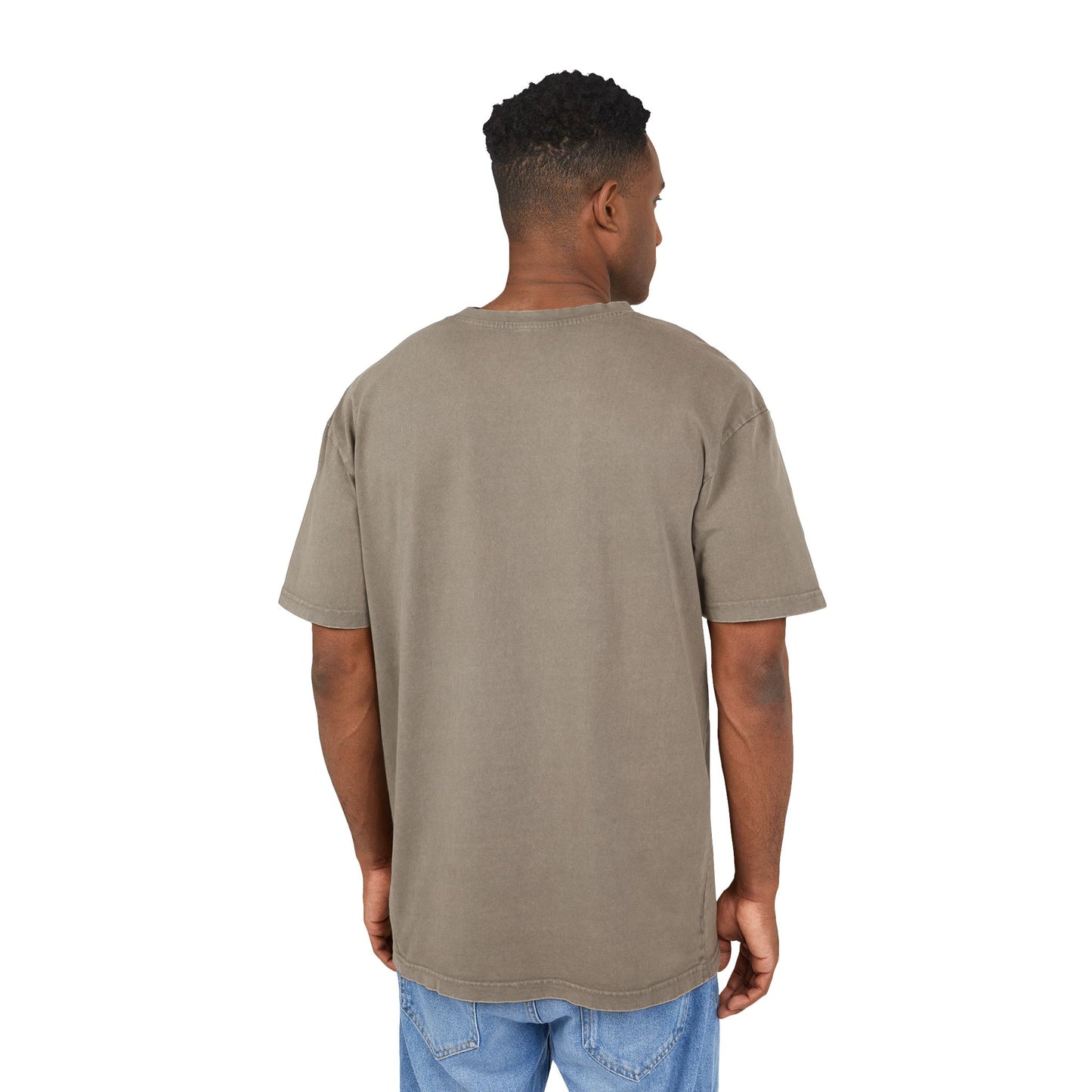 Men's Acid Washed Heavy Oversize Tee