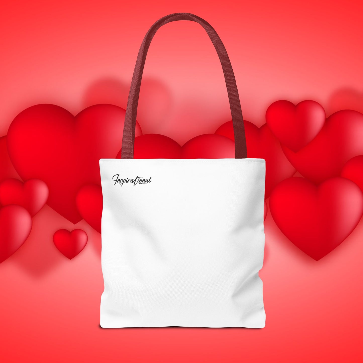 Be Mine Custom Tote Bag, Personalized Inspirational Tote, Gift for Her, Shopping Bag, Valentine's Day Tote, Grocery Bag