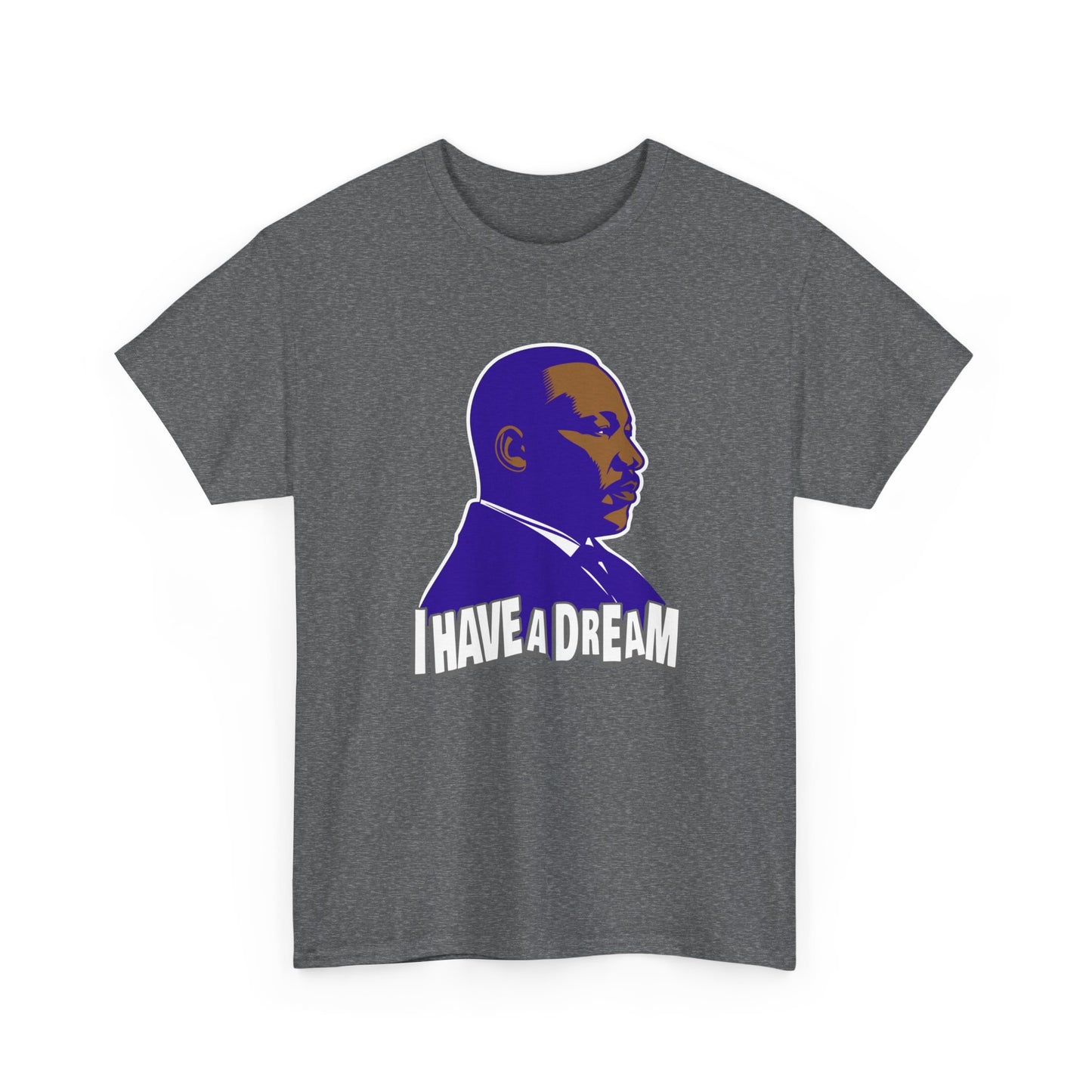 MLK Dream Tee Shirt, Unisex Cotton Tee, Seasonal Graphic Tee, Civil Rights Activist Shirt, Martin Luther King Jr Tee