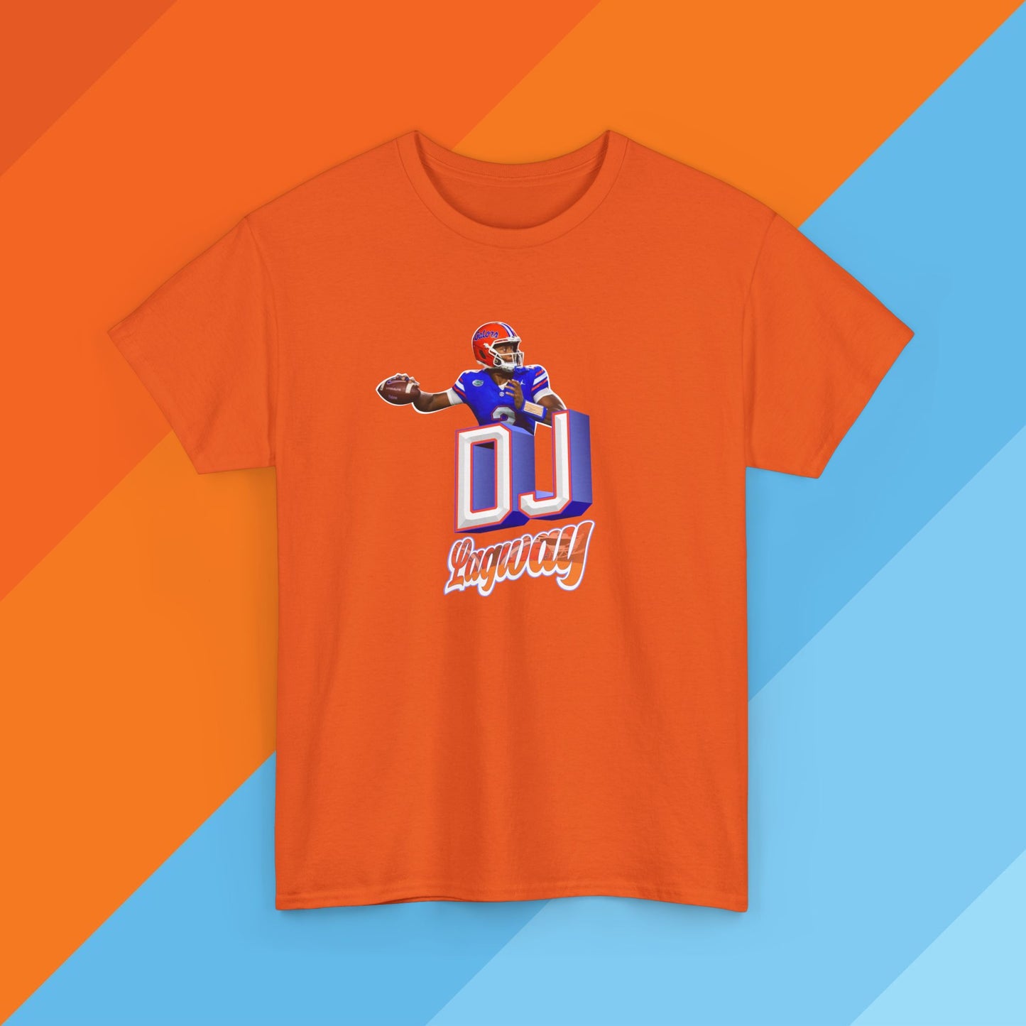 Custom Dj Lagway Florida Gators T-Shirt, Unisex Tee, Heavy Cotton Shirt, Personalized Graphic Tee, Gift for Music Lovers, Men's Women's