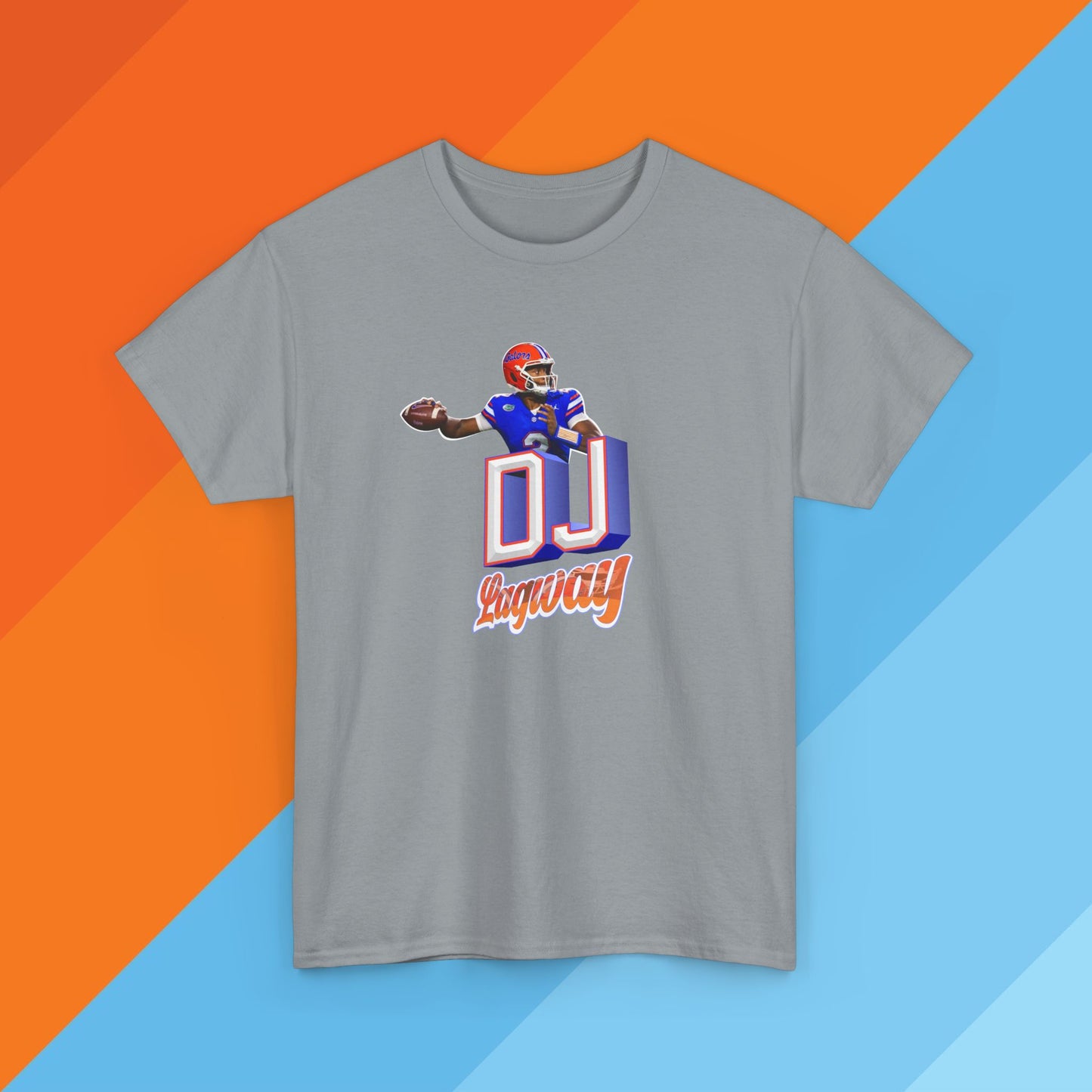 Custom Dj Lagway Florida Gators T-Shirt, Unisex Tee, Heavy Cotton Shirt, Personalized Graphic Tee, Gift for Music Lovers, Men's Women's