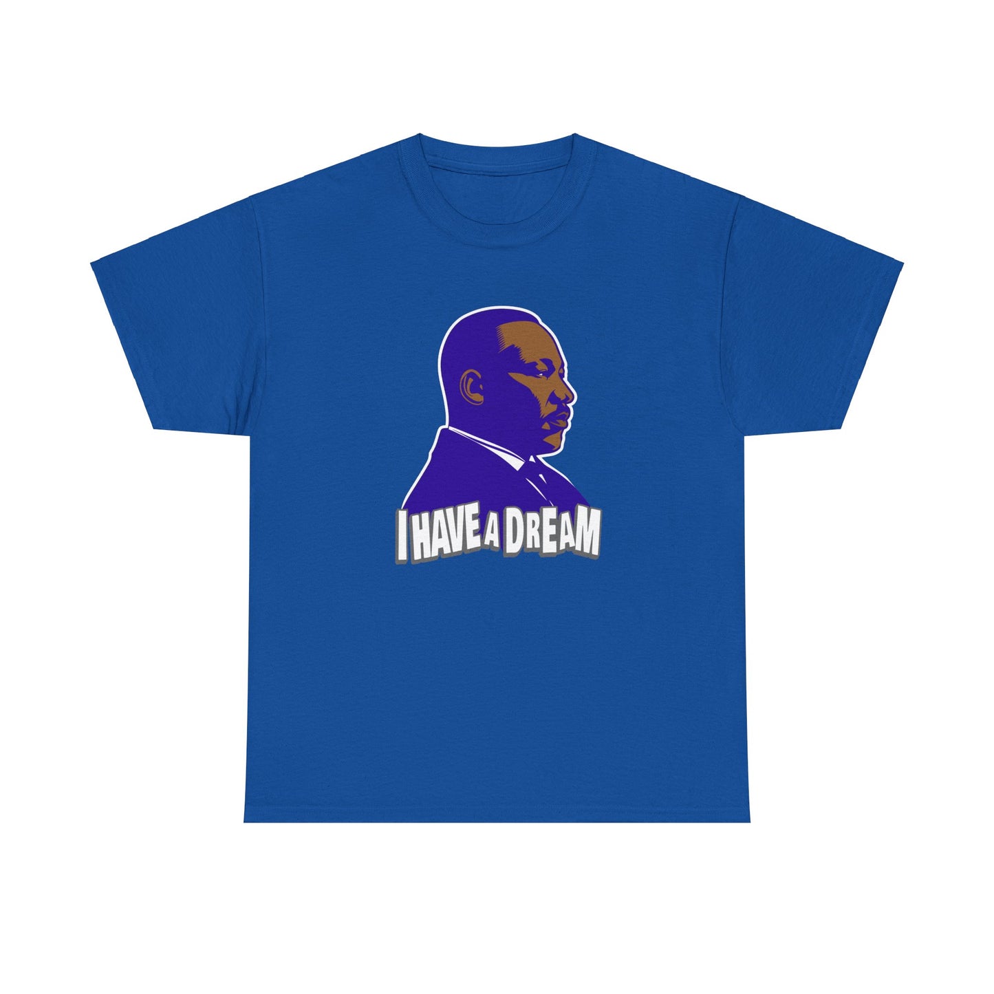 MLK Dream Tee Shirt, Unisex Cotton Tee, Seasonal Graphic Tee, Civil Rights Activist Shirt, Martin Luther King Jr Tee