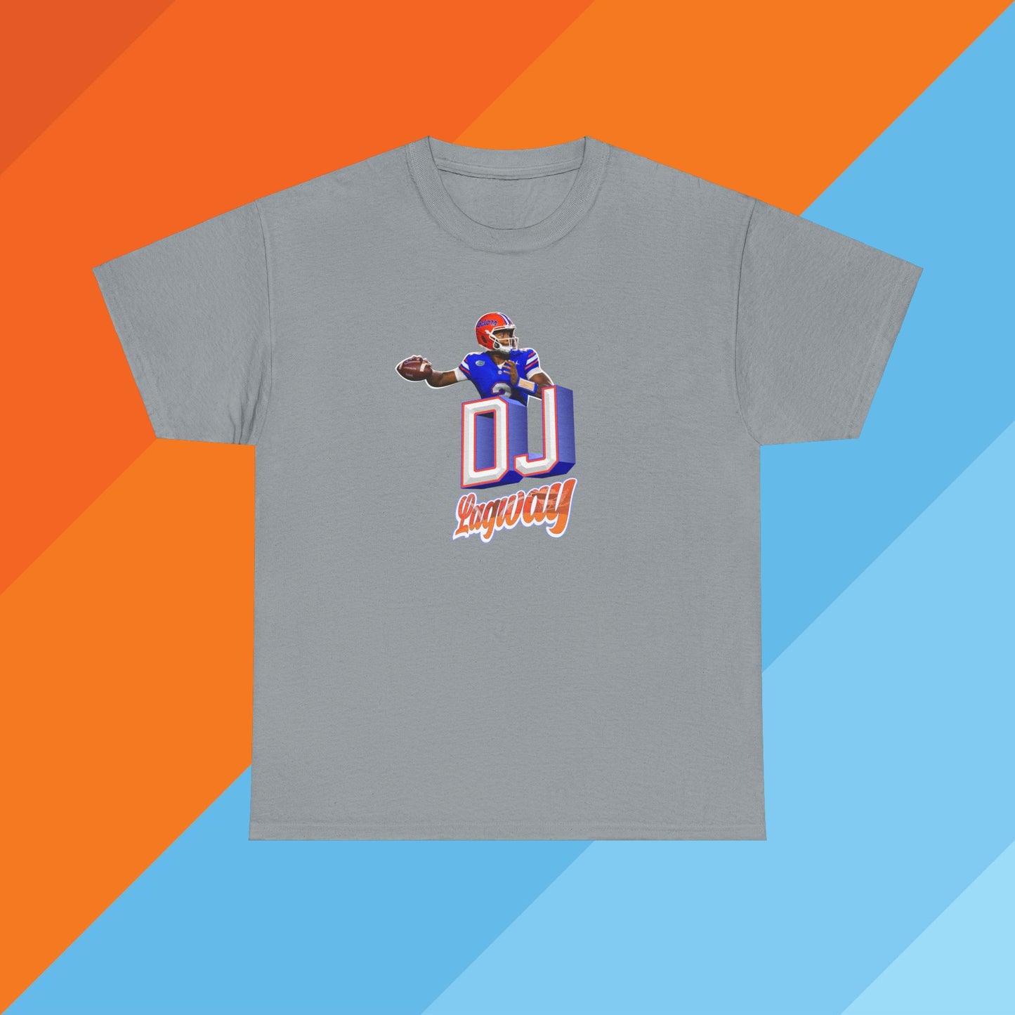 Custom Dj Lagway Florida Gators T-Shirt, Unisex Tee, Heavy Cotton Shirt, Personalized Graphic Tee, Gift for Music Lovers, Men's Women's