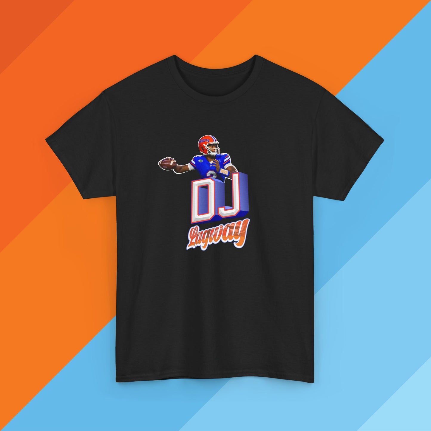 Custom Dj Lagway Florida Gators T-Shirt, Unisex Tee, Heavy Cotton Shirt, Personalized Graphic Tee, Gift for Music Lovers, Men's Women's