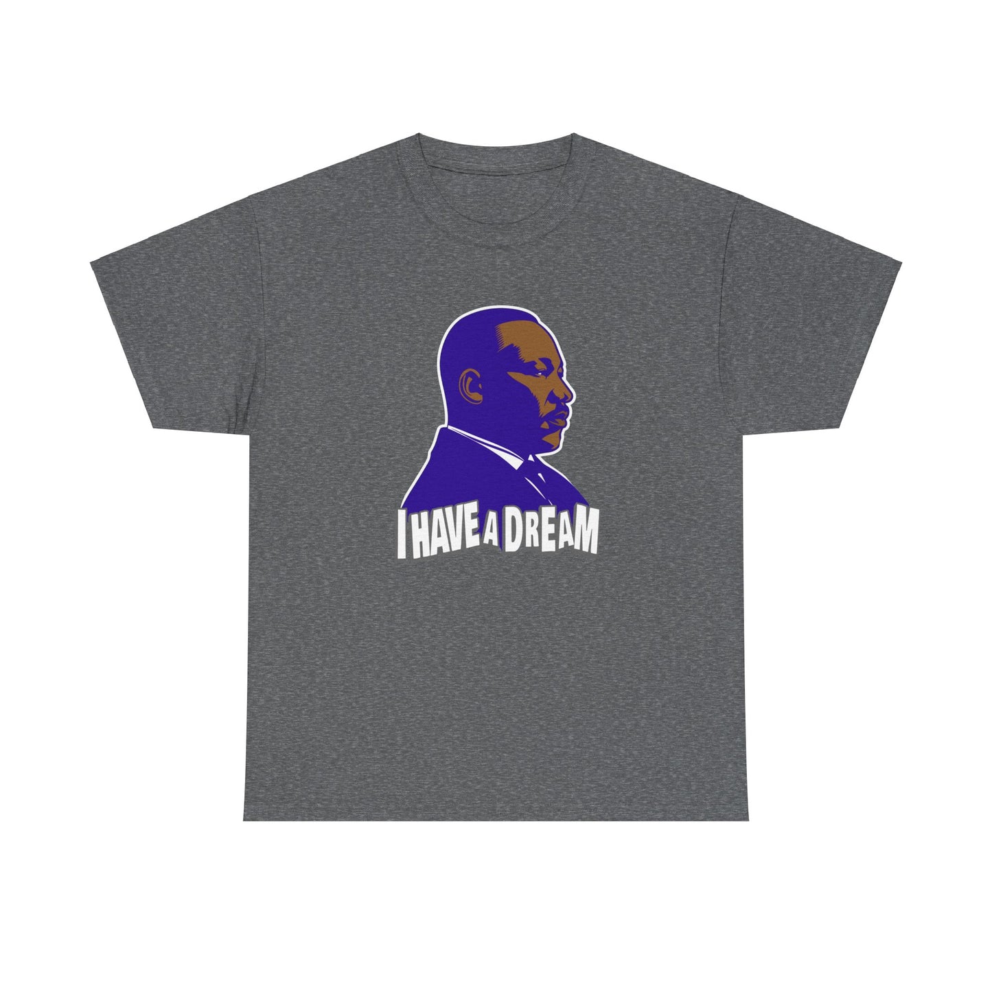 MLK Dream Tee Shirt, Unisex Cotton Tee, Seasonal Graphic Tee, Civil Rights Activist Shirt, Martin Luther King Jr Tee