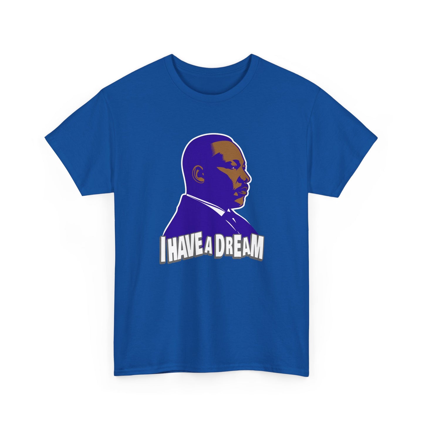 MLK Dream Tee Shirt, Unisex Cotton Tee, Seasonal Graphic Tee, Civil Rights Activist Shirt, Martin Luther King Jr Tee