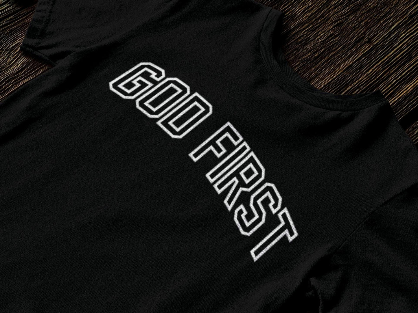 God First T-Shirt for All - Perfect Gift for Him & Her, Faith-Based Apparel