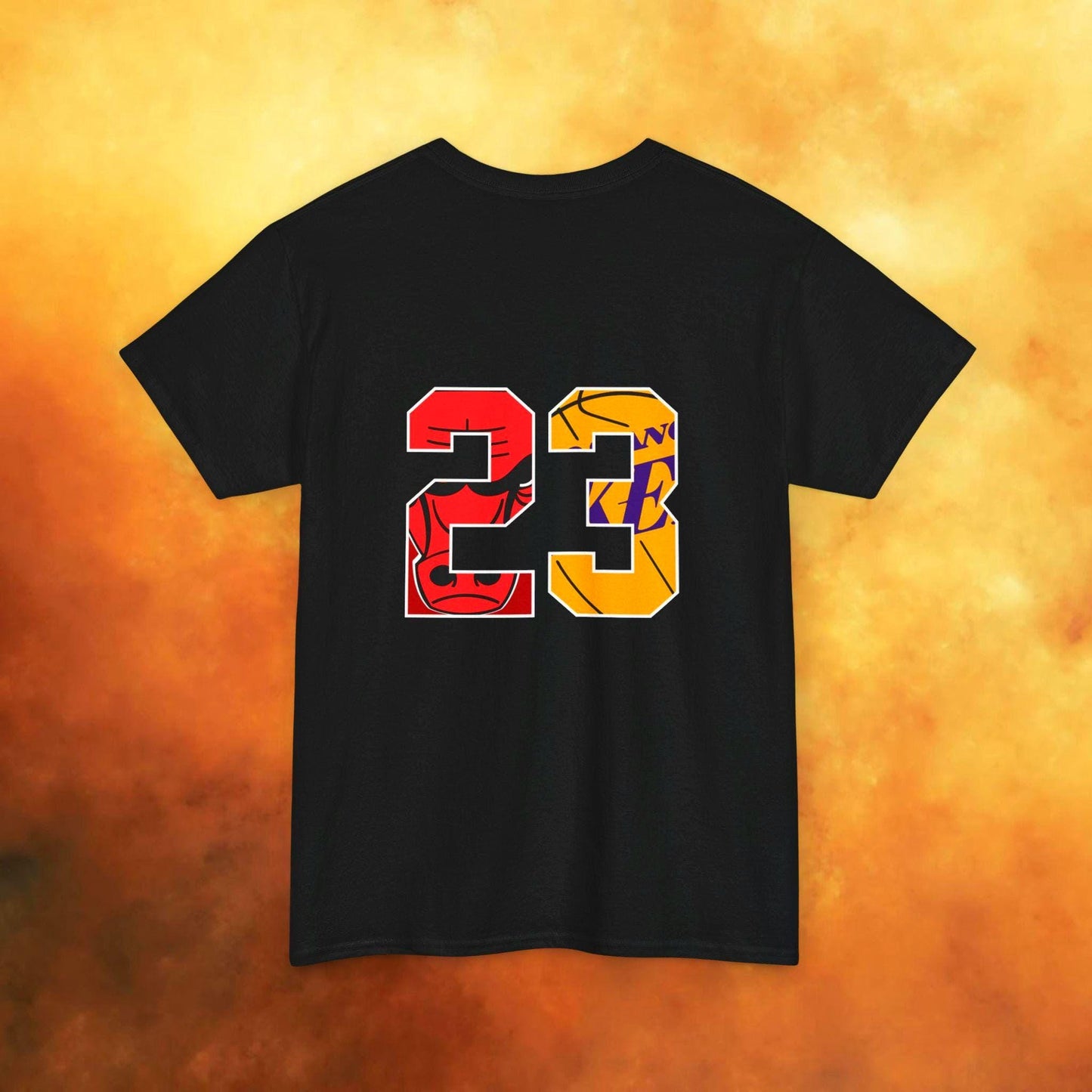 Athlete fashion Fan gear, Basketball Legends Tee: Featuring MJ and Lebron James