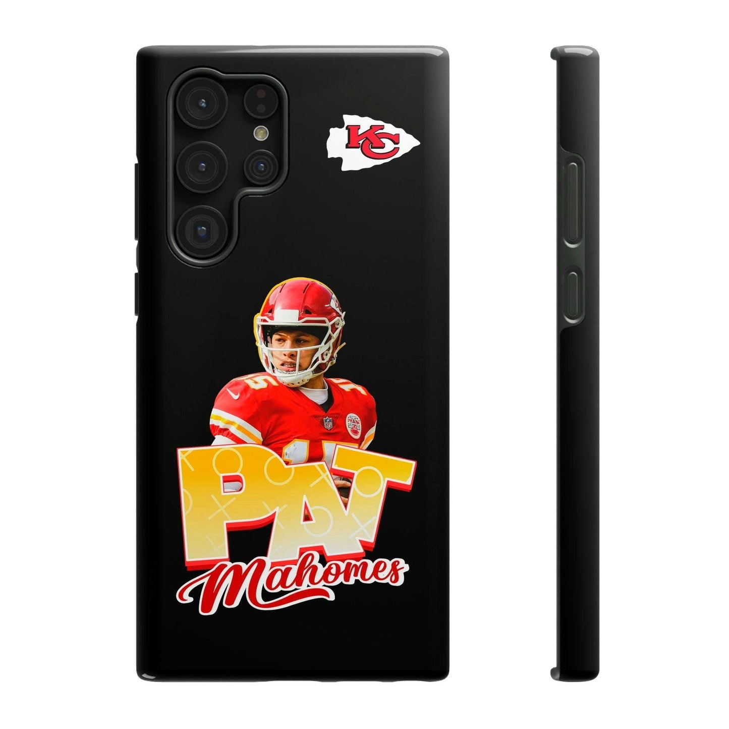 Phone Case, Custom Patrick Mahomes Phone Case - Impact-Resistant Cases, Protective Cover, Personalized Gift, Sports Fan Merchandise,