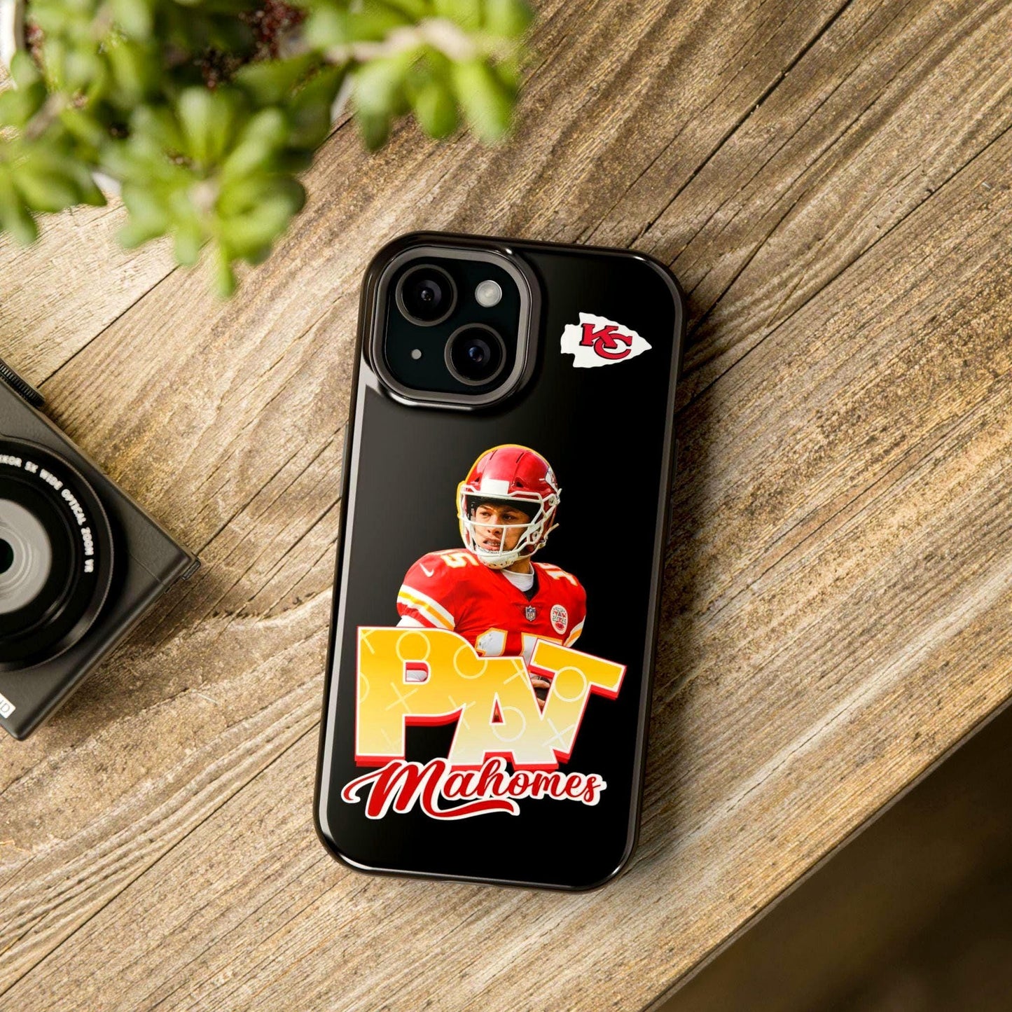 Phone Case, Custom Patrick Mahomes Phone Case - Impact-Resistant Cases, Protective Cover, Personalized Gift, Sports Fan Merchandise,