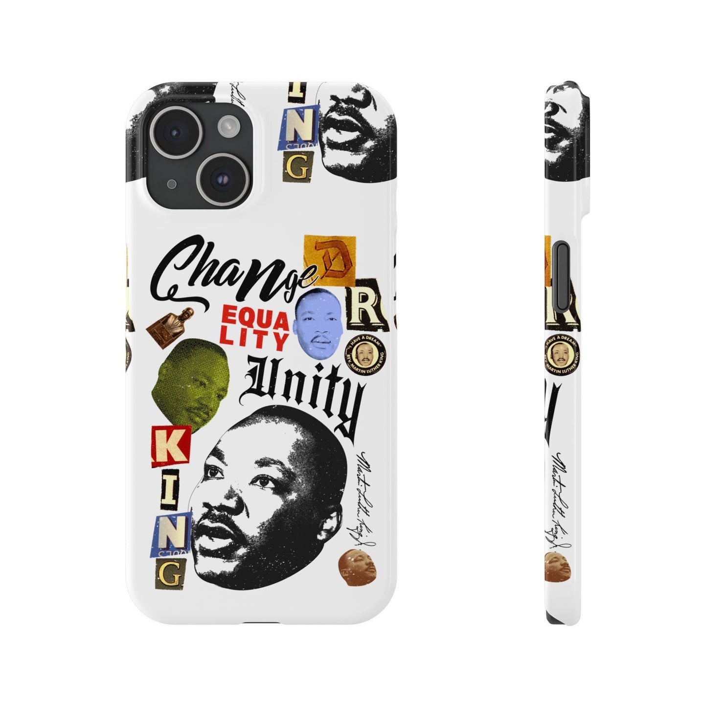 MLK Day, Black History Month, Slim Design iPhone 15-16 Case