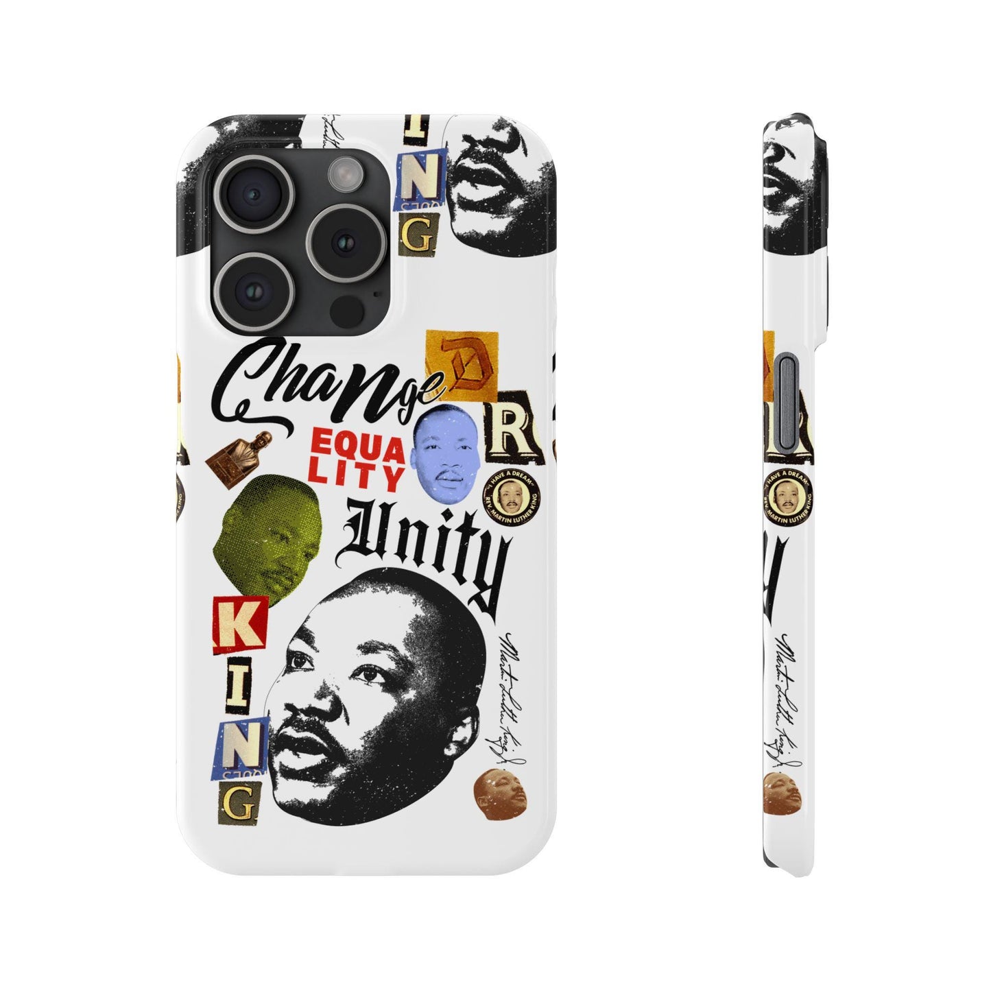 MLK Day, Black History Month, Slim Design iPhone 15-16 Case