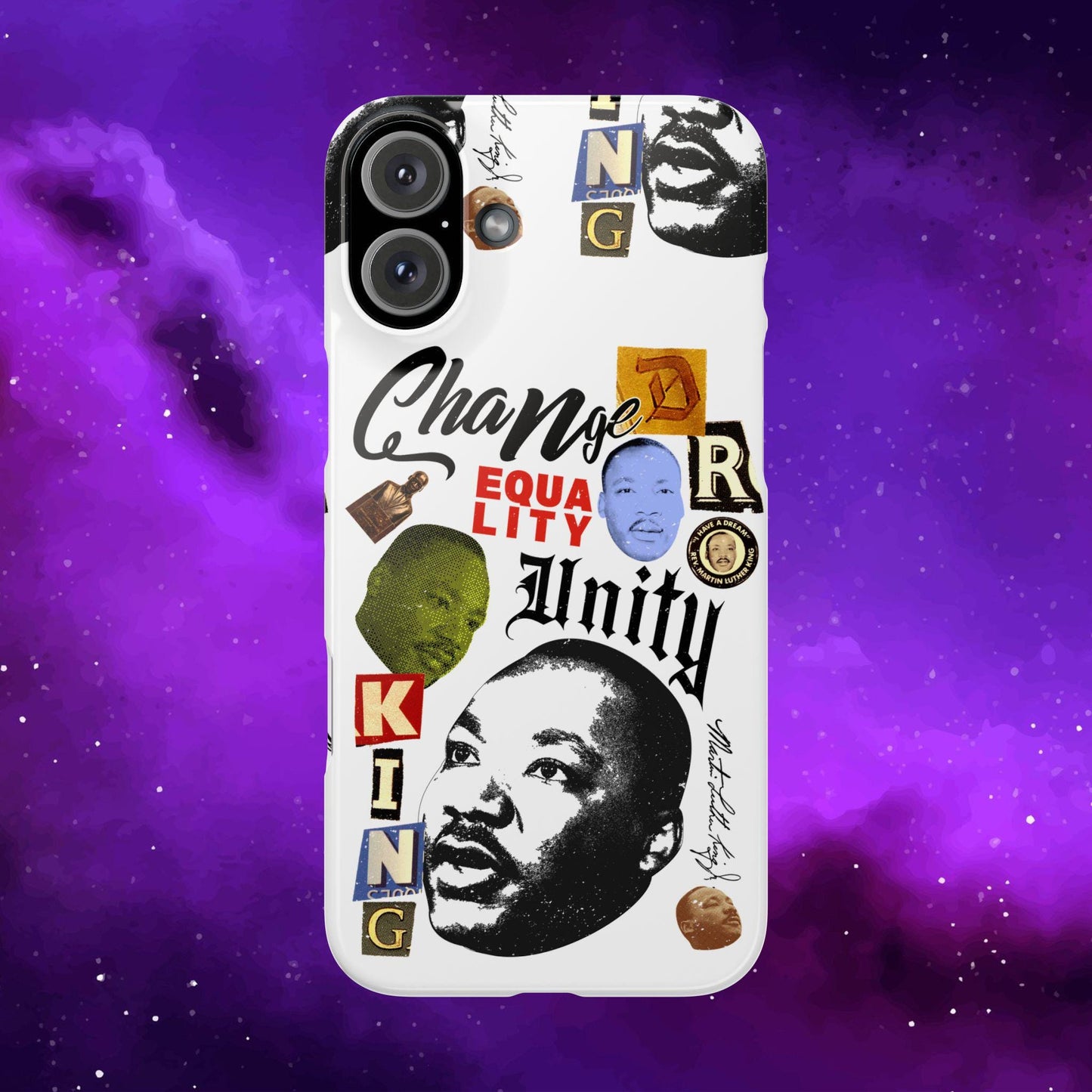 MLK Day, Black History Month, Slim Design iPhone 15-16 Case