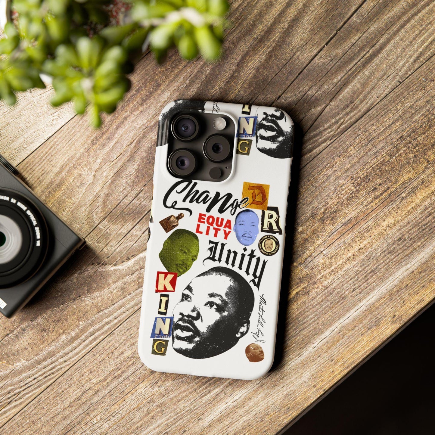 MLK Day, Black History Month, Slim Design iPhone 15-16 Case