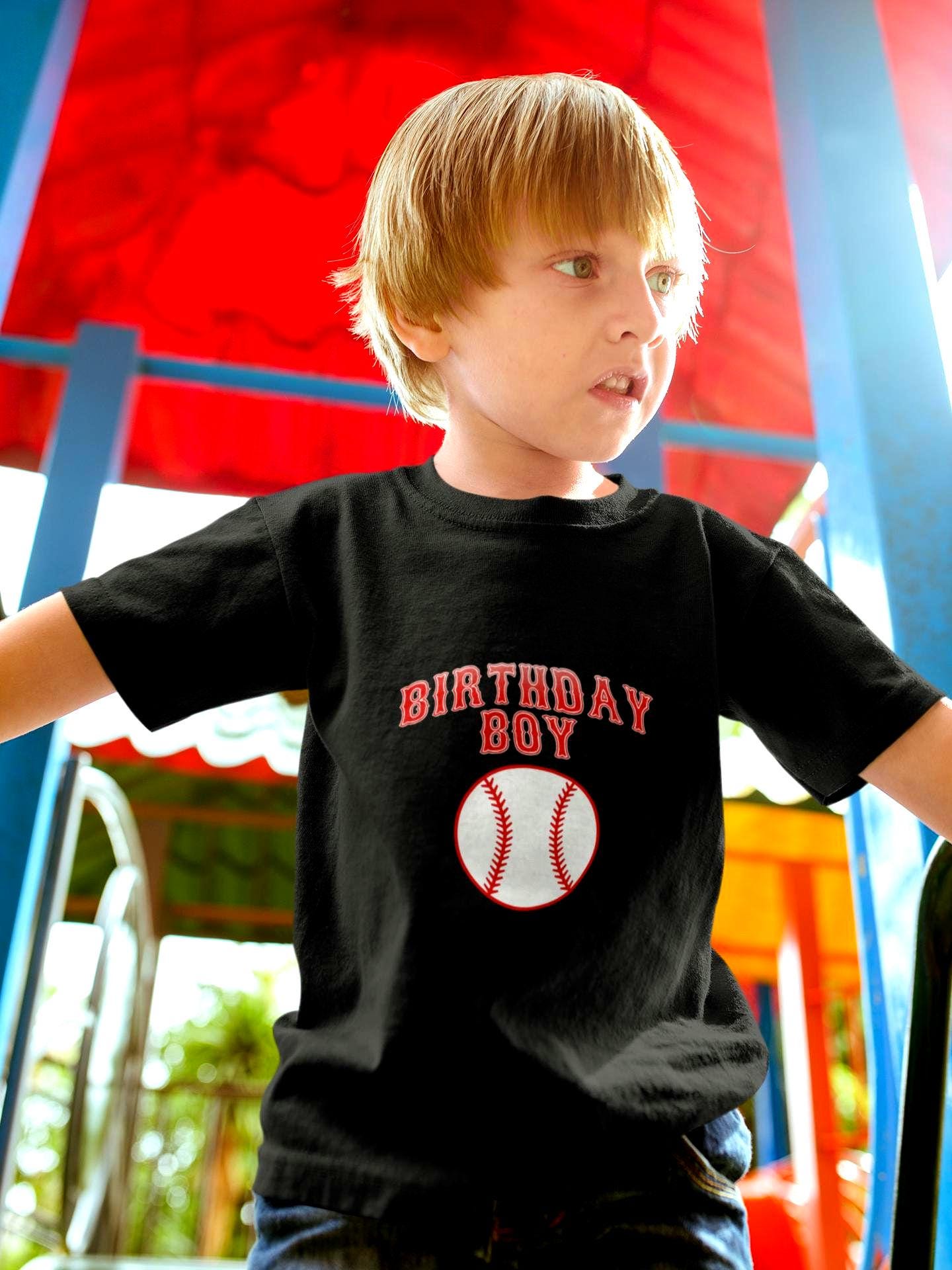 Adorable Infant Tee Birthday Boy Baseball Shirt for Your Little Champ