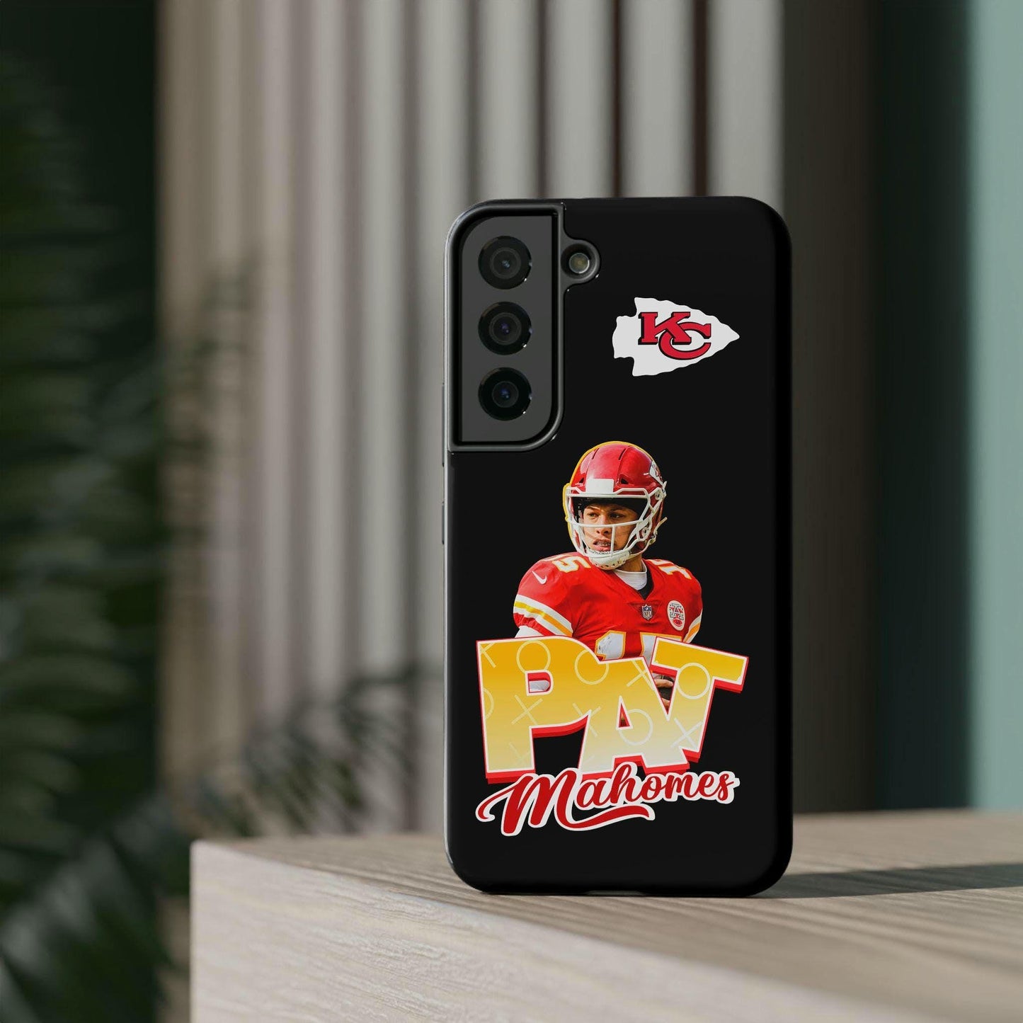 Phone Case, Custom Patrick Mahomes Phone Case - Impact-Resistant Cases, Protective Cover, Personalized Gift, Sports Fan Merchandise,