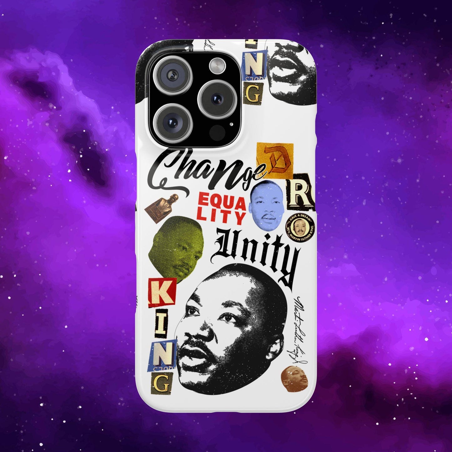 MLK Day, Black History Month, Slim Design iPhone 15-16 Case