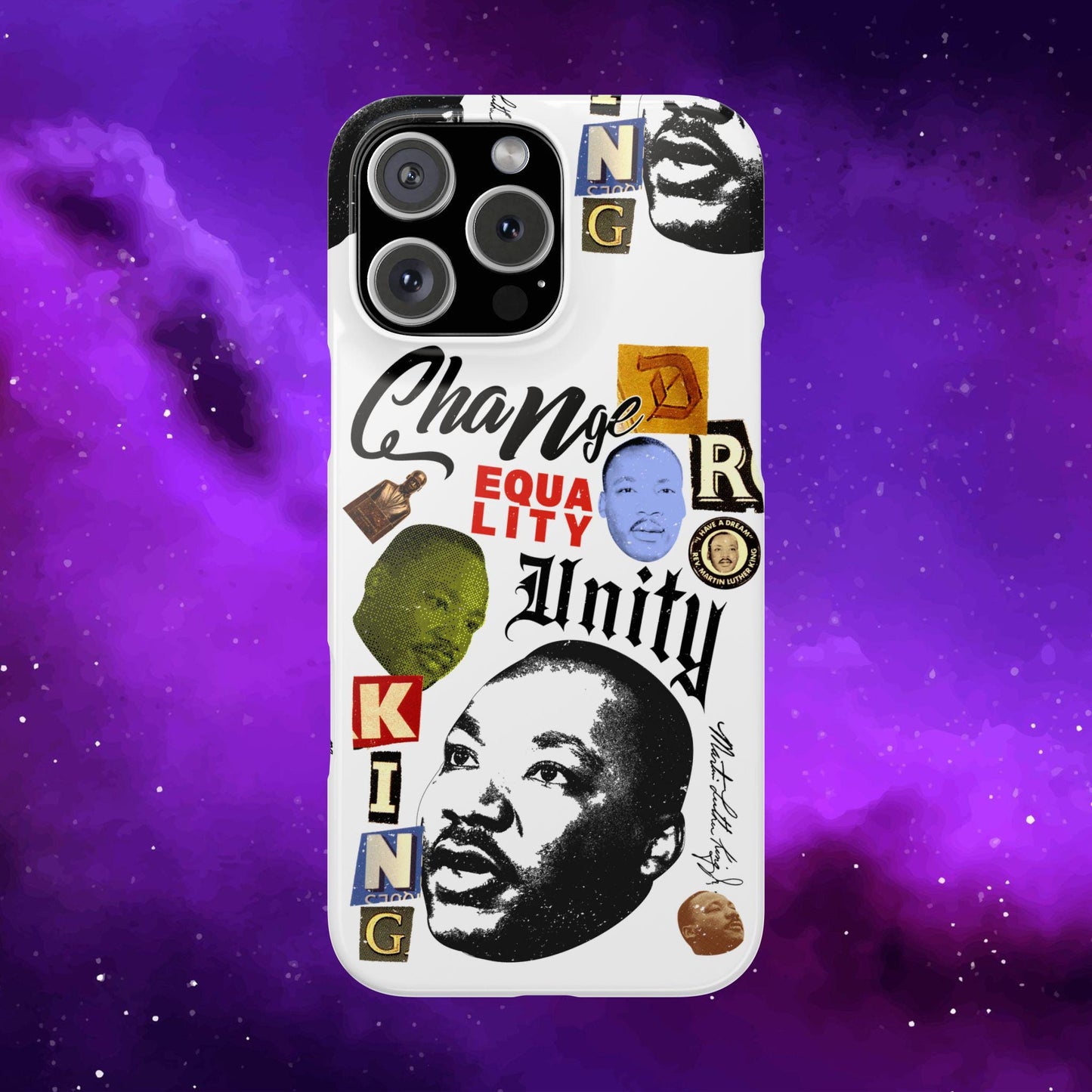 MLK Day, Black History Month, Slim Design iPhone 15-16 Case