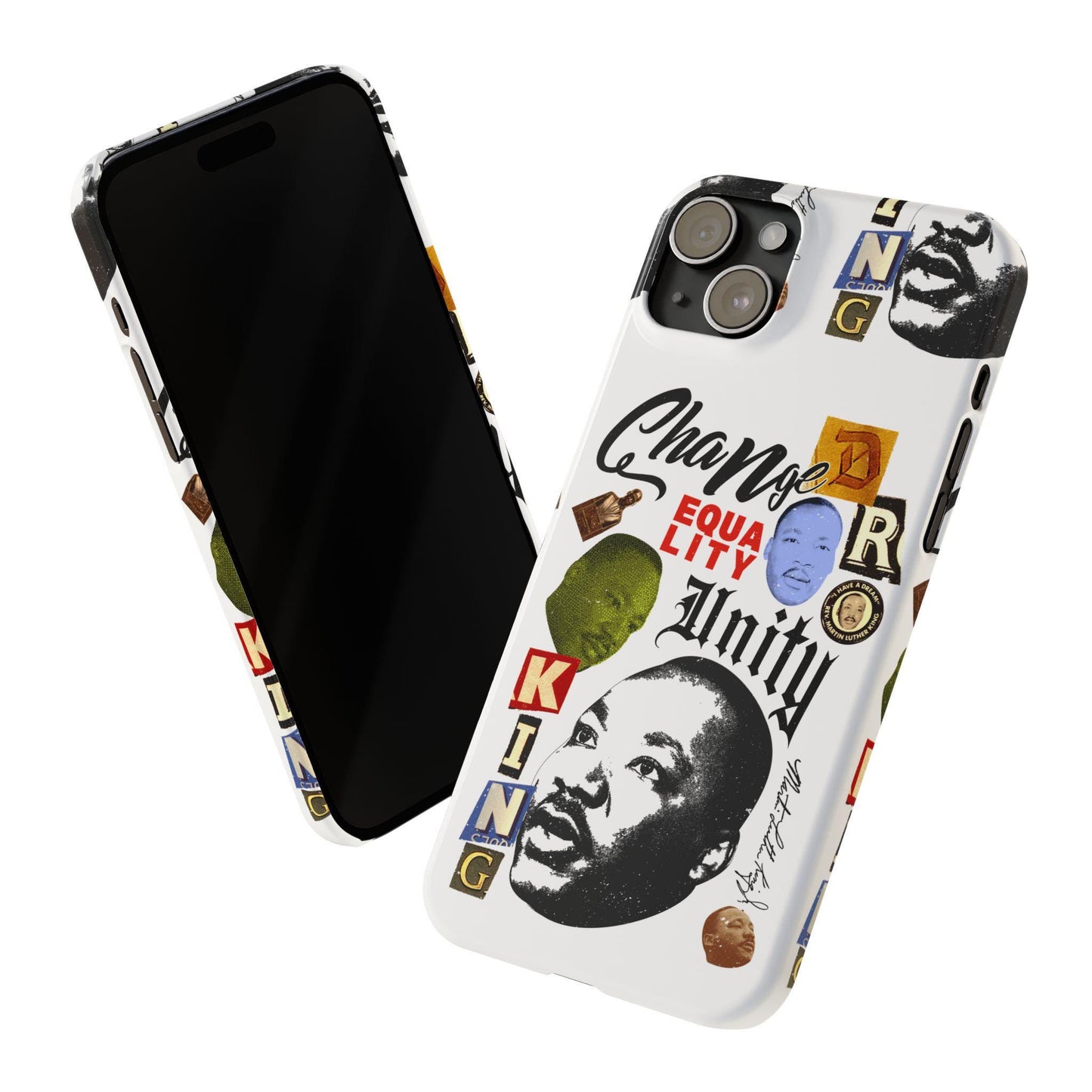 MLK Day, Black History Month, Slim Design iPhone 15-16 Case