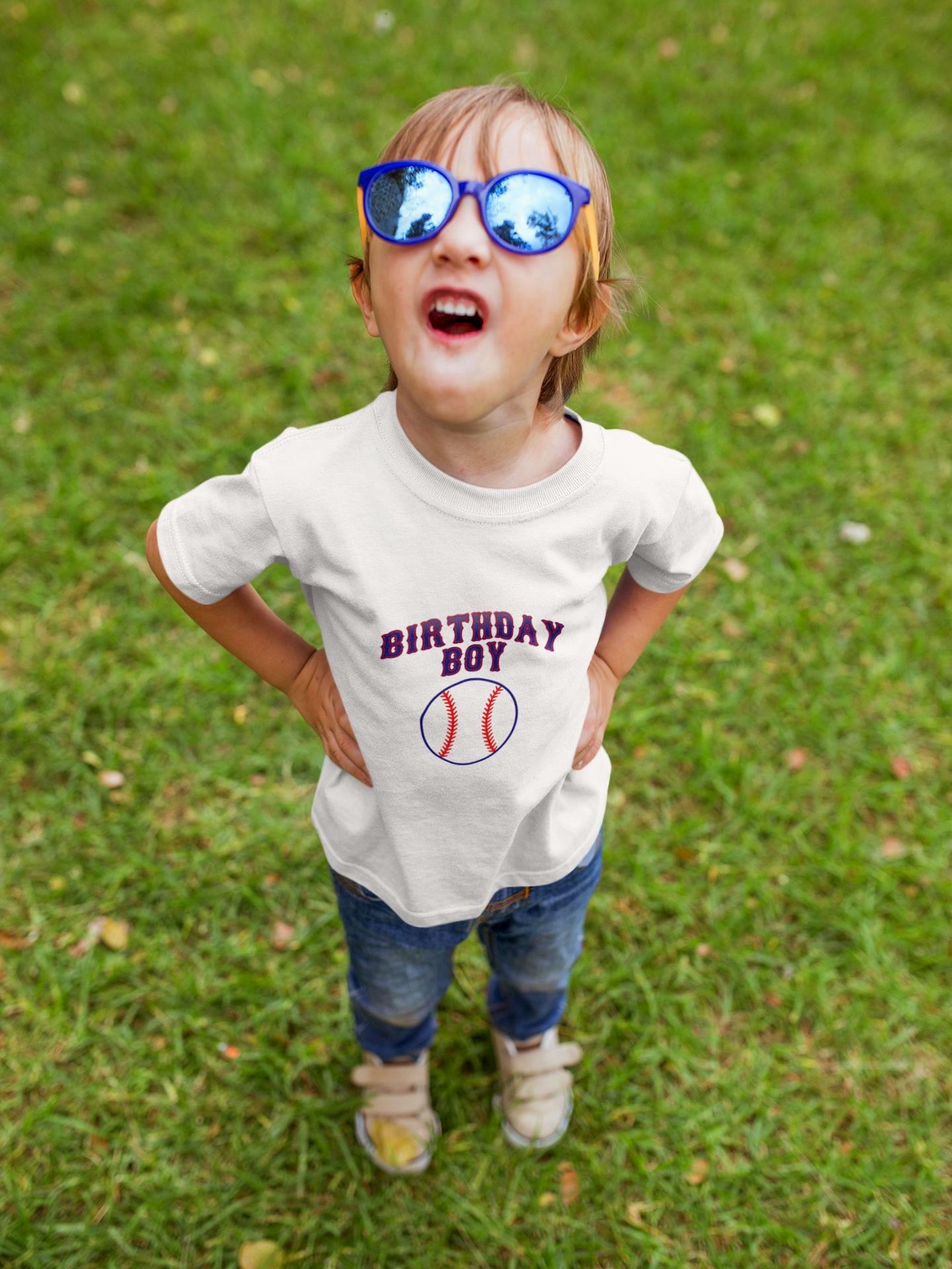 Adorable Infant Tee Birthday Boy Baseball Shirt for Your Little Champ